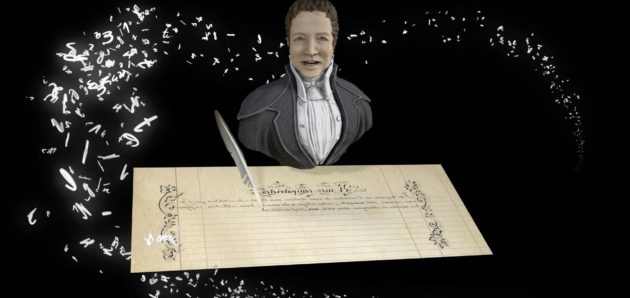 Les livres prennent vie – Médard en hologramme Les livres prennent vie – Médard en hologramme