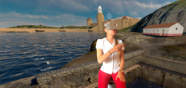 Visite virtuelle immersive d’un vivier romain Visite virtuelle immersive d’un vivier romain